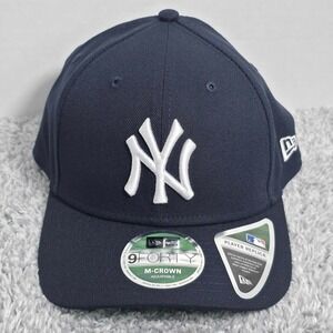 New Era 9FORTY New York Yankees Player Replica Adjustable Snapback Cap Hat Navy